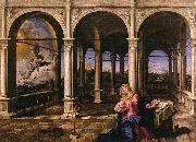 The Annunciation Paris Bordone